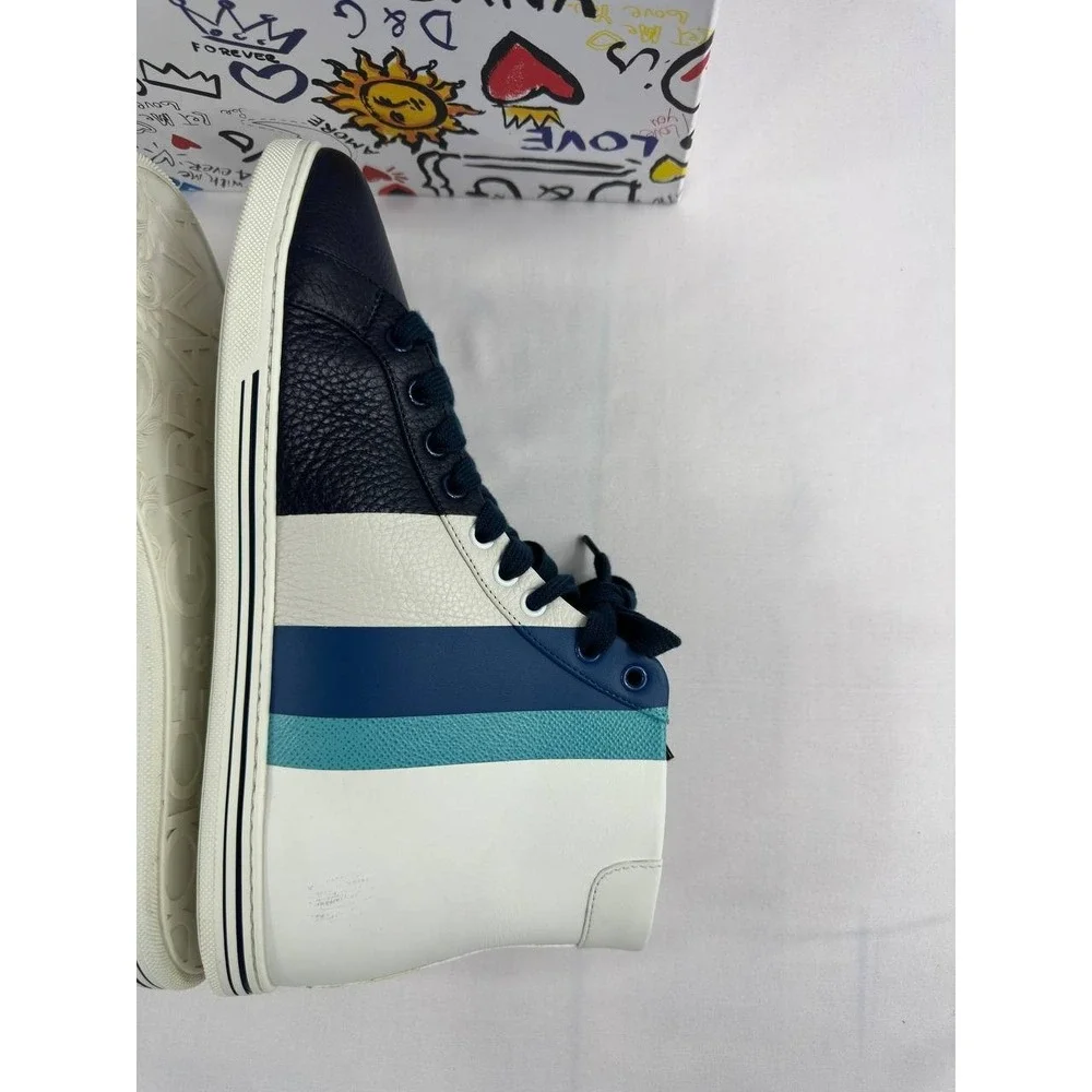 Dolce & Gabbana Saint Tropex High Sneakers Men's Size 10.5
